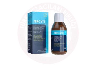 FERCYTE LIQUID TAKVIYE EDICI GIDA SURUP  200 ml şişe