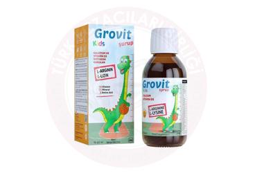 GROVIT KIDS TAKVIYE EDICI GIDA SURUP  150 ml şişe