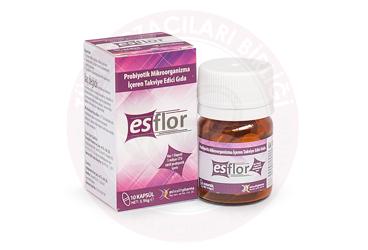 ESFLOR PROBIYOTIK MIKROORGANIZMA ICEREN KAPSUL  10 kapsül