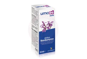 UMCES AFRIKA SARDUNYASI (PELARGONIUM SIDOIDES) ICEREN DAMLA TAKVIYE EDICI GIDA  50 ml şişe
