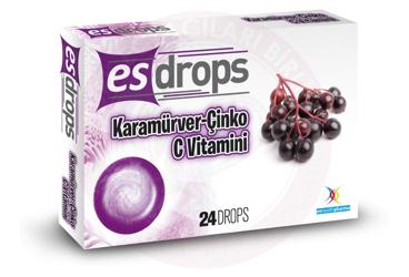 ESDROPS KARAMURVER-CINKO C VITAMINI ICEREN PASTIL  24 pastil
