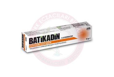BATIKADIN POVIDON IYOT KREM  20 g tüp