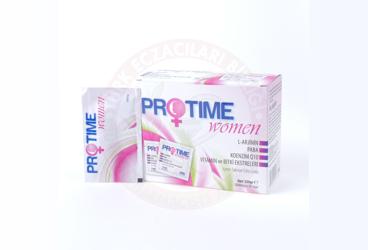 PROTIME WOMEN L-ARJININ, PABA, KOENZIM Q10, VITAMIN VE BITKI EKSTRELERI ICEREN SASE 5 g 30x5 g saşe