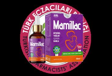 MAMILLAC BITKISEL YAGLAR ICEREN DAMLA  50 ml şişe