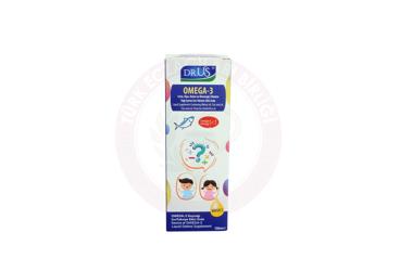 DR.US OMEGA 3 TAKVIYE EDICI GIDA SURUP  150 ml şişe