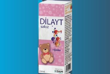 DILAYT SAKIZ AROMALI +CINKO TAKVIYE EDICI GIDA  250 ml şişe