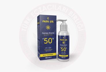 FAZIL CIL SPF50+ GUNES KREMI  100 ml şişe