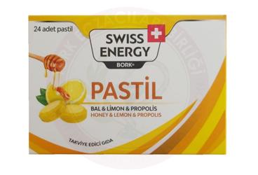 SWISS ENERGY BAL&LIMON&PROPOLIS PASTIL  24 pastil
