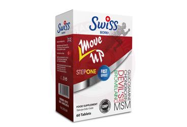 SWISS BORK MOVE UP STEP ONE GLUCOSAMIN TABLET  60 tablet
