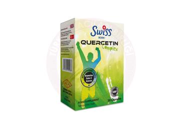 SWISS BORK QUERCETIN COMPLEX BROMELIAN, ESTER-C, ACEROLA ICEREN TAKVIYE EDICI GIDA  30 kapsül