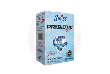 SWISS BORK PROEBIOTIC BOOST 7 STRAINS+INULIN ICEREN TAKVIYE EDICI GIDA  30 kapsül