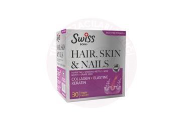SWISS BORK HAIR, SKIN & NAIL TAKVIYE EDICI GIDA  30 kapsül