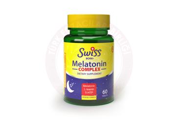 SWISS BORK MELATONIN COMPLEX TAKVIYE EDICI GIDA  60 tablet