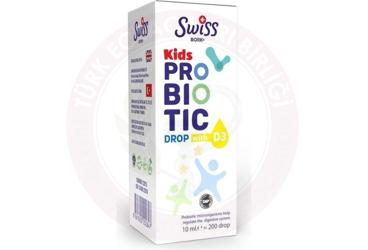 SWISS BORK KIDS PROBIOTIC DAMLA  10 ml şişe