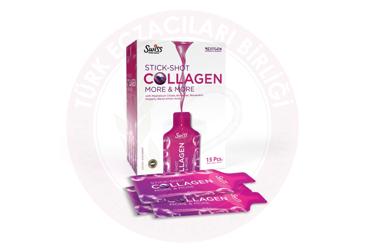 SWISS BORK STICK-SHOT COLLAGEN MORE & MORE TAKVIYE EDICI GIDA  15x20 ml flakon