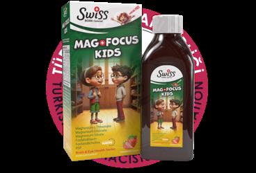 SWISS BORK MAG FOCUS KIDS SIVI TAKVIYE EDICI GIDA  150 ml şişe