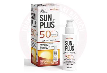 DERMONEM SUNPLUS ANTI-ACNE & OILY SKIN CREAM  50 ml tüp