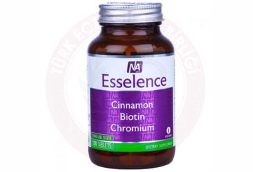 NATROL ESSELENCE CINNAMON, BIOTIN, CHROMIUM ICEREN TAKVIYE EDICI GIDA  120 tablet
