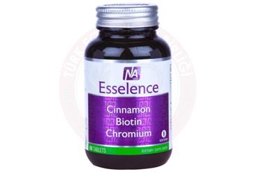 NATROL ESSELENCE CINNAMON, BIOTIN, CHROMIUM ICEREN TAKVIYE EDICI GIDA  60 tablet