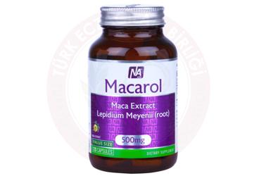 NATROL MACAROL MACA EXTRACT LEPIDIUM MEYENII (ROOT) ICEREN TAKVIYE EDICI GIDA 500 mg 120 kapsül