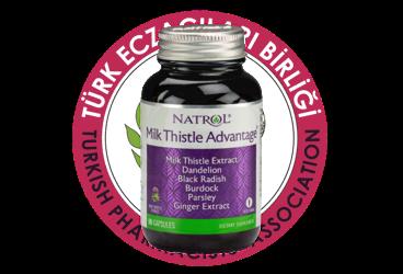 NATROL MILK THISTLE ADVANTAGE TAKVIYE EDICI GIDA 525 mg 60 kapsül