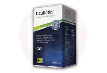 OCURETIN MULTIVITAMIN VE MINERALLER ICEREN TAKVIYE EDICI GIDA  60 kapsül