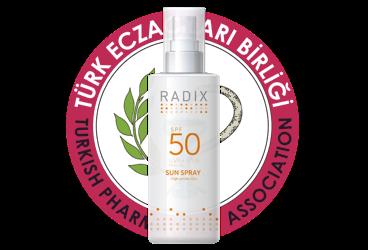 RADIX SPF50 SUN SPRAY  150 ml şişe
