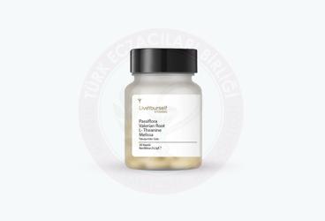 LIVE YOURSELF PASSIFLORA, VALERIAN ROOT, L-THEANINE, MELISSA ICEREN KAPSUL TAKVIYE EDICI GIDA  30 kapsül