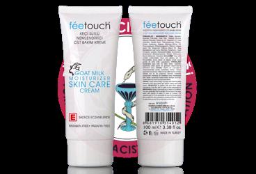 FEETOUCH GOAT MILK MOISTURIZER SKIN CARE CREAM - KECI SUTLU NEMLENDIRICI CILT BAKIM KREMI  100 ml tüp