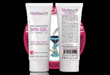 FEETOUCH ANTI-IRRITATION SKIN GEL - UZUM CEKIRDEGI OZLU CILT ONARICI JEL  100 ml tüp