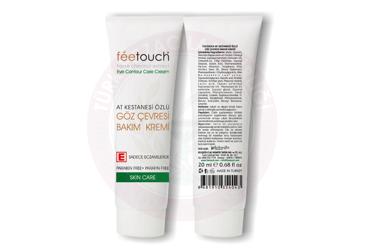 FEETOUCH EYE CONTOUR CARE CREAM - AT KESTANESI OZLU GOZ CEVRESI BAKIM KREMI  20 ml tüp