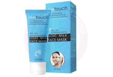 FEETOUCH SOYULABILIR ANTIPIGMENTASYON KECI SUTLU YUZ MASKESI  100 ml tüp