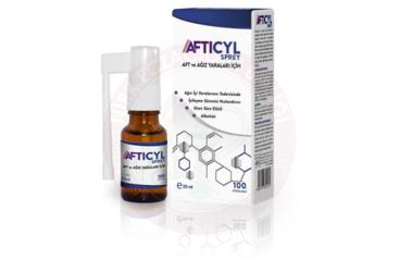 AFTICYL SPREY AFT VE AGIZ YARALARI ICIN  20 ml şişe