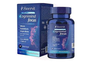 SINERVIT COGNIMIND FOCUS TAKVIYE EDICI GIDA KAPSUL  30 kapsül