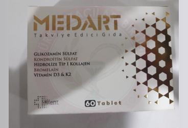 MEDART TAKVIYE EDICI GIDA  60 tablet