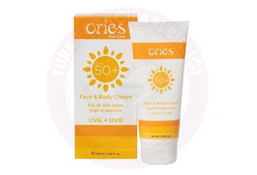 ORIES SUN CARE SPF50+ YUZ VE VUCUT GUNES KREMI  100 ml tüp
