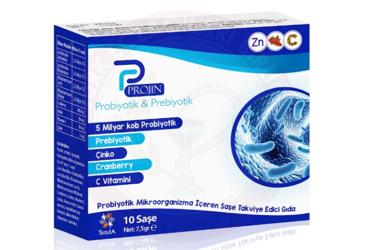 PROJIN PROBIYOTIK & PREBIYOTIK MIKROORGANIZMA ICEREN SASE  10 saşe