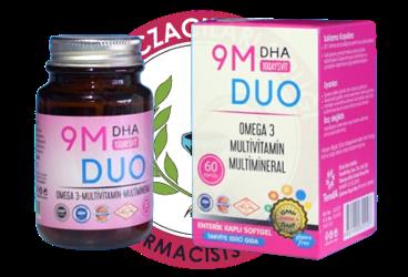 9M 10 DAYSVIT DUO BALIK YAGI, MULTIVITAMIN VE MULTIMINERAL ICEREN TAKVIYE EDICI GIDA  60 kapsül