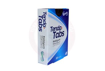 TENDA TABS KALSIYUM, MAGNEZYUM, CINKO VE VITAMIN D3 ICEREN TAKVIYE EDICI GIDA TABLET  30 tablet
