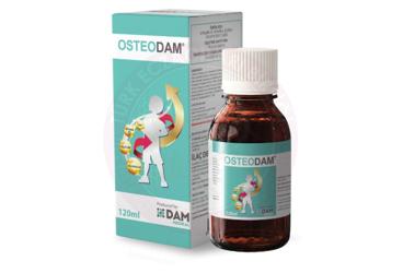 OSTEODAM VITAMIN VE MINERAL ICEREN TAKVIYE EDICI GIDA  120 ml şişe