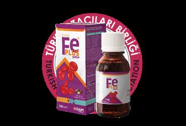 DAM FE PLUS CIKOLATA VE VANILYA AROMALI SIVI TAKVIYE EDICI GIDA  120 ml şişe