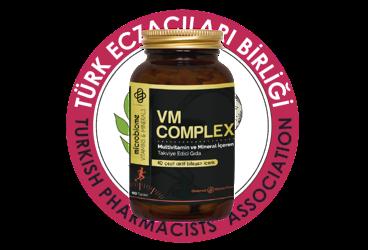 MICROBIOME VM COMPLEX MULTIVITAMIN VE MINERAL ICEREN TAKVIYE EDICI GIDA  60 tablet