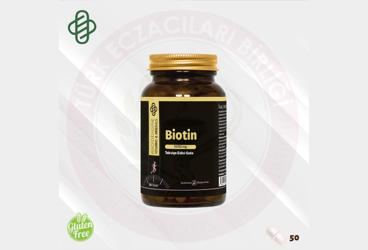 MICROBIOME BIOTIN ICEREN TAKVIYE EDICI GIDA 5000 mcg 50 tablet