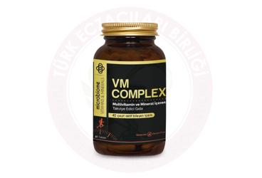 MICROBIOME VM COMPLEX MULTIVITAMIN VE MINERAL ICEREN TAKVIYE EDICI GIDA TABLET  30 tablet