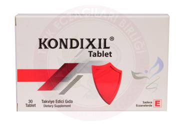 KONDIXIL TABLET TAKVIYE EDICI GIDA  30 tablet