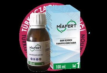MIAFERT BOR ICEREN TAKVIYE EDICI GIDA  100 ml şişe