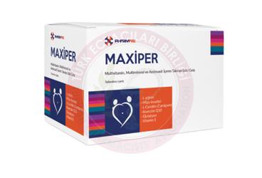 MAXIPER MULTIVITAMIN, MULTIMINERAL VE AMINOASIT ICEREN TAKVIYE EDICI GIDA  30 saşe