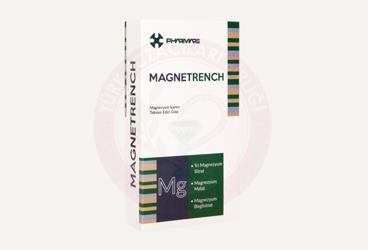 MAGNETRENCH MAGNEZYUM ICEREN TAKVIYE EDICI GIDA  30 tablet