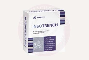 INSOTRENCH 5-HIDROKSITRIPTOFAN (5-HTP) VE PASSIFLORA ICEREN TAKVIYE EDICI GIDA  30 tablet