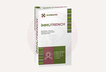 IMMUTRENCH BETA GLUKAN, C-VITAMINI, D-VITAMINI VE CINKO ICERIKLI TAKVIYE EDICI GIDA  30 tablet